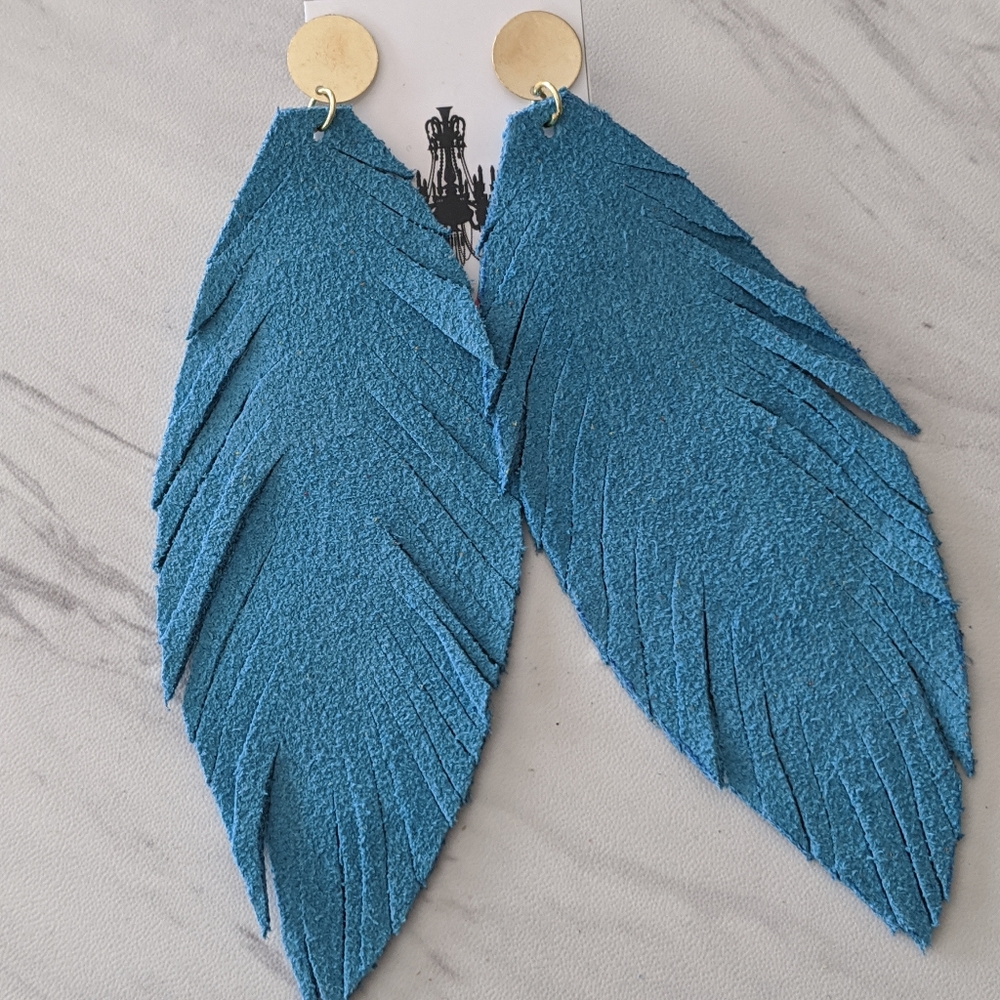 Suede Feathers